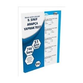 İMAM-HATIP LISELERI 9. SINIF ARAPÇA YAPRAK TEST - KOLEKTIF