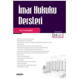 İmar Hukuku Dersleri - Halil Kalabalık