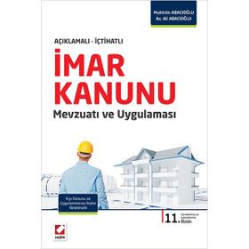 İmar Kanunu Mevzuatı ve Uygulaması - Muhittin Abacıoğlu Ali Abacıoğlu