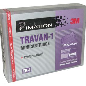 Imation 45474 Travan-1 TR-1 400/800 MB 228 m Data Kartuşu