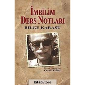 İmbilim Ders Notları - Bilge Karasu