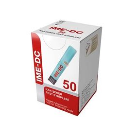 Ime-dc 50 Adet Kan Şekeri Ölçüm Strip Çubuğu