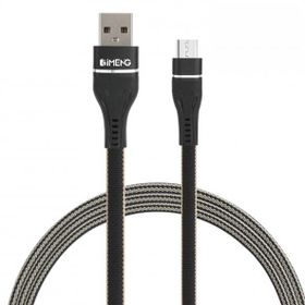 Imeng 3.1a Ml108 Siyah Usb A To Micro Örgülü Data ve Hızlı Şarj Kablosu