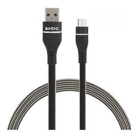 Imeng 3.1a Ml108 Siyah Usb A To Micro Örgülü Data ve Hızlı Şarj Kablosu