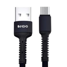 Imeng 3 A USB A To Micro Pro Braided Örgülü Siyah Data ve Hızlı Şarj Kablosu