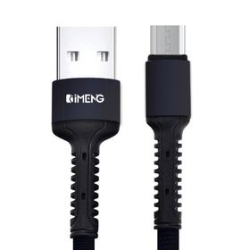 Imeng 3 A USB A To Micro Pro Braided Örgülü Siyah Data ve Hızlı Şarj Kablosu