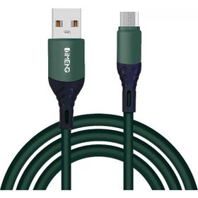 Imeng 6a 100w Usb A To Micro Ml60 Yeşil Data ve Hızlı Şarj Kablosu