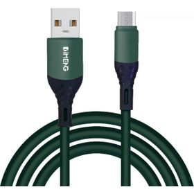Imeng 6a 100w Usb A To Micro Ml60 Yeşil Data ve Hızlı Şarj Kablosu