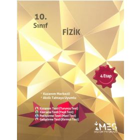 İmes 10. Sınıf 4 Etap Fizik Soru Bankası