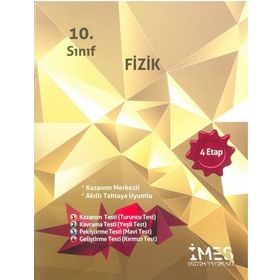 İmes 10. Sınıf 4 Etap Fizik Soru Bankası