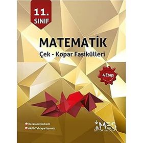 İmes 4 Etap 11. Sınıf Matematik Çek Kopar Fasikülleri Soru Bankası