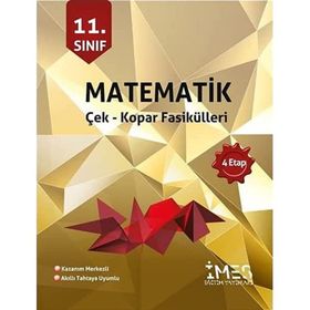 İmes 4 Etap 11. Sınıf Matematik Çek Kopar Fasikülleri Soru Bankası