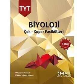 İmes 4 Etap Tyt Biyoloji Çek Kopar Fasikülleri Soru Bankası