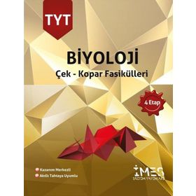 İmes 4 Etap Tyt Biyoloji Çek Kopar Fasikülleri Soru Bankası