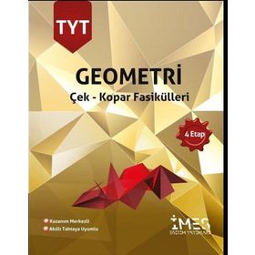 İmes 4 Etap Tyt Geometri Çek Kopar Fasikülleri Soru Bankası