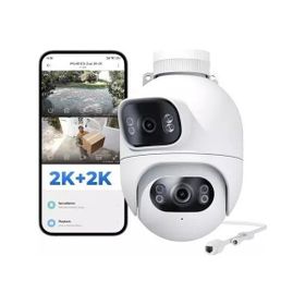 İmilab EC6 Dual 2K+2K Çift Lensli Beyaz 360 Dış Mekan Güvenlik Kamerası