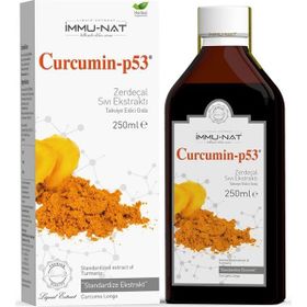 İmmu-nat 250 ml Curcumin P53 Zerdeçal Ekstraktı