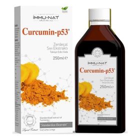 İmmu-nat 250 ml Curcumin P53 Zerdeçal Ekstraktı