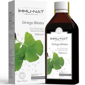 İmmu-nat Ginkgo Biloba Ekstraktı 2x250 ml Sıvı