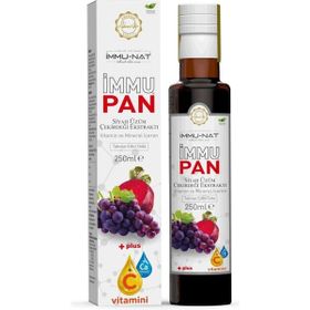 İmmu-nat Immupan 250 ml Kırmızı Pancar ve Siyah Üzüm Çekirdeği Ekstraktı