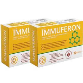Immuferon Beta Glucan Vitamin C 30 Kapsül