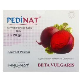 İmmunat 20 gr Pedinat Kırmızı Pancar Kökü Tozu (3 adet)