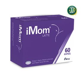 iMom Latte Omega 3 10x60 Kapsül