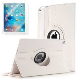 İmonya Apple iPad Pro 10.5 Dönebilen Standlı Koruyucu Deri Mavi Kılıf