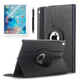 İmonya Apple iPad Pro 10.5 Dönebilen Standlı Koruyucu Deri Mavi Kılıf