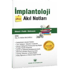 İmplantoloji Akıl Notları - Güneş Tıp Kitabevi