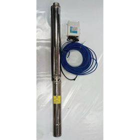 İmpo SK 406/13 Krom Başlıklı Derin Kuyu 2 HP Monofaze Motorlu 40 mt Kablolu Panolu Dalgıç Pompa