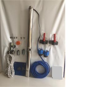 İmpo SK 415/28 10 HP Krom Başlıklı 50 mt Yassı Kablolu ve 100 mt Halatlı Çift Vanalı Akıtma Başlıklı Trifaze Takım Dalgıç Pompa