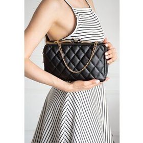 ImPolo Almira Siyah 17x26 cm Kadın El Çantası