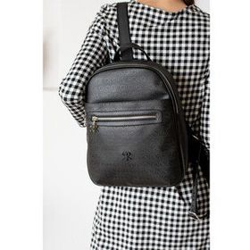 ImPolo Maya Siyah 35x28 cm Kadın Sırt Çantası