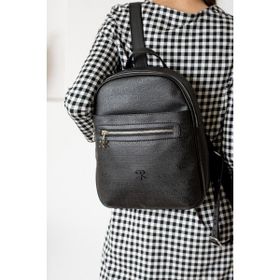 ImPolo Maya Siyah 35x28 cm Kadın Sırt Çantası