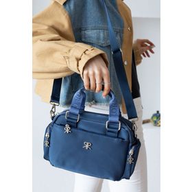 ImPolo Victoria Lacivert 19x26 cm Kadın Omuz ve Çapraz Çanta