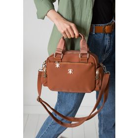 ImPolo Victoria Taba 19x26 cm Kadın Omuz ve Çapraz Çanta