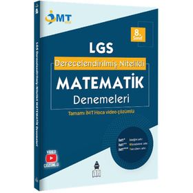 İmt Hoca LGS Derecelendirilmiş Nitelikli Matematik Denemeleri