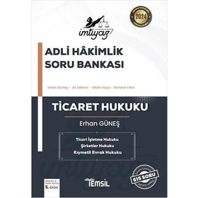 İmtiyaz Adli Hakimlik 2022 Soru Bankası Ticaret Hukuku - Temsil Kitap Yayınları