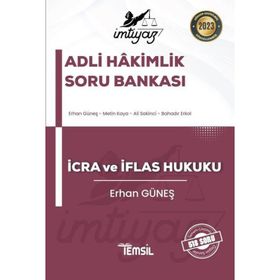 İmtiyaz Adli Hakimlik Soru Bankası İcra ve İflas Hukuku 2022 Temsil Kitap Yayınları
