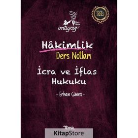 İmtiyaz İcra ve İflas Hukuku Hakimlik Ders Notları Erhan Güneş
