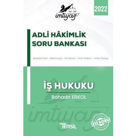İmtiyaz İş Hukuku Adli Hakimlik Soru Bankası