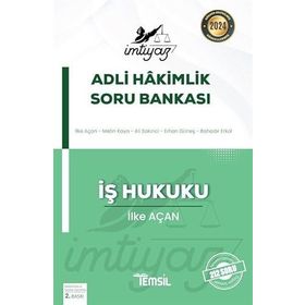 İmtiyaz İş Hukuku Adli Hakimlik Soru Bankası
