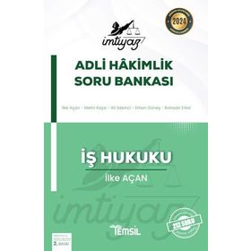 İmtiyaz İş Hukuku Adli Hakimlik Soru Bankası