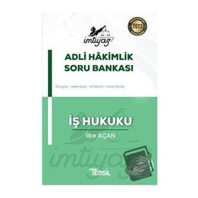 İmtiyaz İş Hukuku Adli Hakimlik Soru Bankası