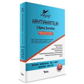 İmtiyaz Kaymakamlık Çıkmış Sorular 2022 Temsil Kitap Yayınları