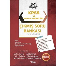 İmtiyaz KPSS ve Kurum Sınavları Çıkmış Soru Bankası Temsil Kitap Yayınları
