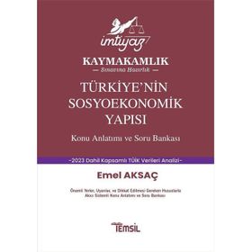 İmtiyaz Türkiyenin Sosyoekonomik Yapısı Konu Anlatımı ve Soru Bankası - Temsil Kitap