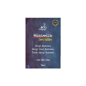 İmtiyaz Vergi Hukuku Vergi Usul Hukuku Türk Vergi Sistemi Hakimlik Ders Notları - Temsil Kitap