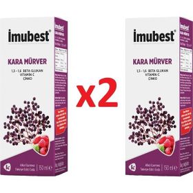 İmubest Kara Mürver 150 ml Şurup